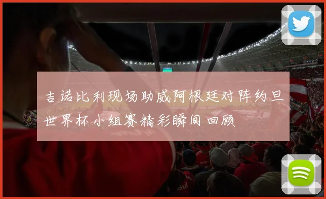 吉诺比利现场助威阿根廷对阵约旦世界杯小组赛精彩瞬间回顾